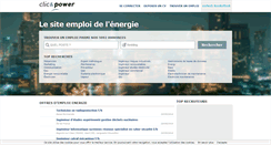 Desktop Screenshot of clicandpower.fr